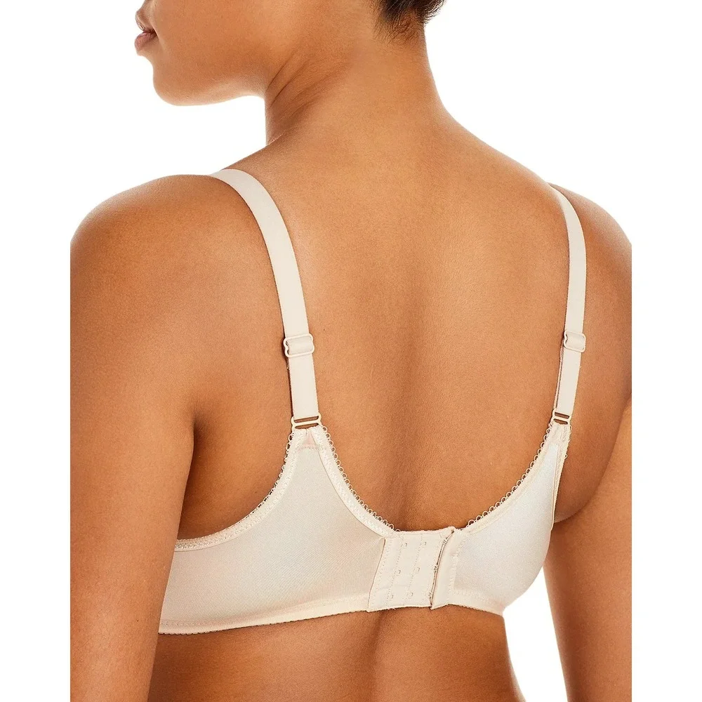 Wacoal Basic Beauty Full Figure Spacer Underwire T Shirt Bra Sand‎ Sz 44 D 44D